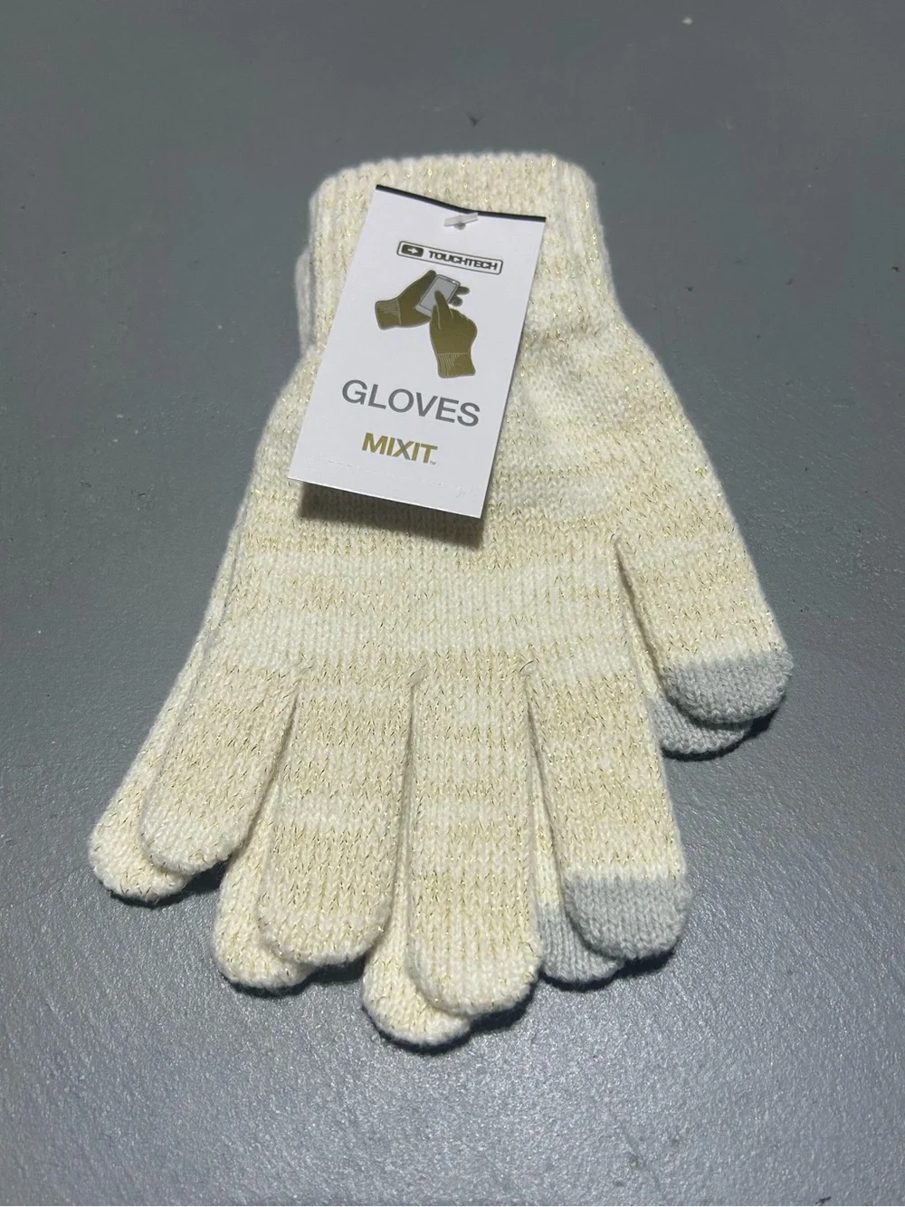 (NWT) Knit Gloves - Touchscreen Compatible Finger Tips